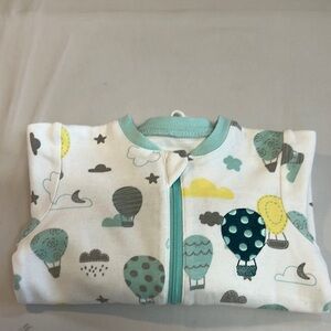 Tuffy - sleeper with Hot Air Balloon Print